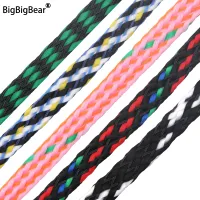 【YY】1510M 4mm 8mm 12mm ided Cable Sleeve PP Cotton Yarn Mixed Expandable Flexible Insulate Line Protector Wire Wrap Sheath