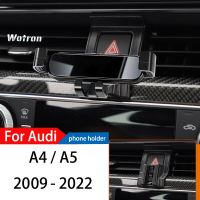 [Hot K] ที่วางโทรศัพท์ในรถสำหรับ Audi A4 A5 2009-2022 B8 B9 8W GPS พิเศษแรงโน้มถ่วงนำทางโทรศัพท์มือถือวงเล็บ360องศาเคสไอแพดแบบตั้งได้