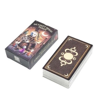 ❀♝ New Tarot Deck Oracles Cards Mysterious Divination English Version Deviant Moon Tarot Cards For Women Girls Card Game Board Game