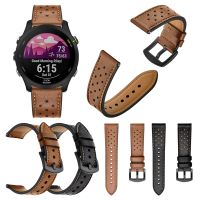 ﹍┅✷ Pasek z prawdziwej skóry do zegarka Garmin Podejście S40 S42 S12 GarminMove Luxe Style Venu SQ pasek do zegarka prekursor 158 255 645 245 Correa