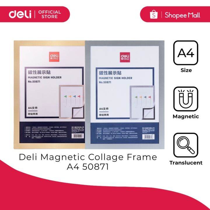 Deli 50871 Collage Frame A4 [7950871] Lazada PH