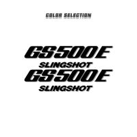 สติกเกอร์ติด G-H8รถจักรยานยนต์รถจักรยานสติกเกอร์ติดถังน้ำมันล้อหมวกกันน็อคกันน้ำสติกเกอร์โลหะโลโก้ BMW สะท้อนแสงสำหรับ SUZUKI GS500E Gs 500E