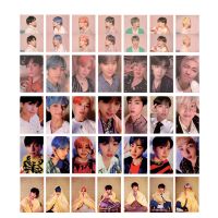 7pcsSet Kpop BTS Boy With LUV Paper Photo Cards Autograph Photocard Lomo cards