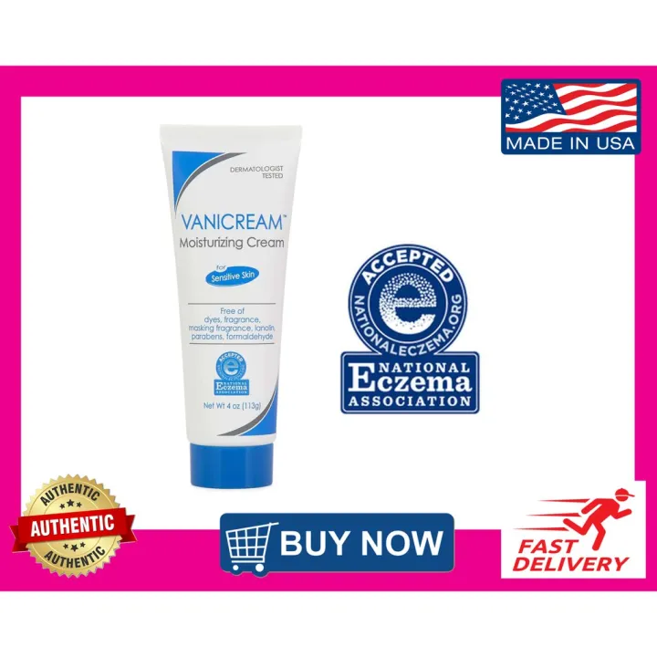 Vanicream Moisturizing Cream for Sensitive Skin, Free of Dyes