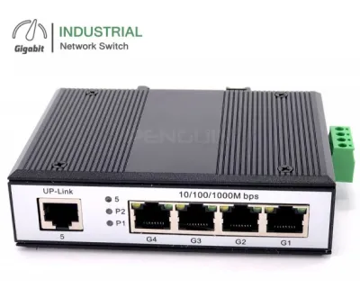 Gigabit Industrial Switch 5 port (10/100/1000)