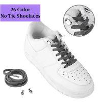 【LZ】◑  No Tie Flat Elastic Shoelaces para crianças e adultos Tênis de lazer ao ar livre Lazy Laces Caminhada e tênis de corrida Segurança rápida