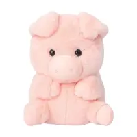 Pig Stuffed Animal Huggable Cute Pink Pig Stuffed Plush Toy 7.87in Sweet Stuffed Animal Toy Kids Pillow Soft Toys Birthday Party Decor Valentines Day Gift portable