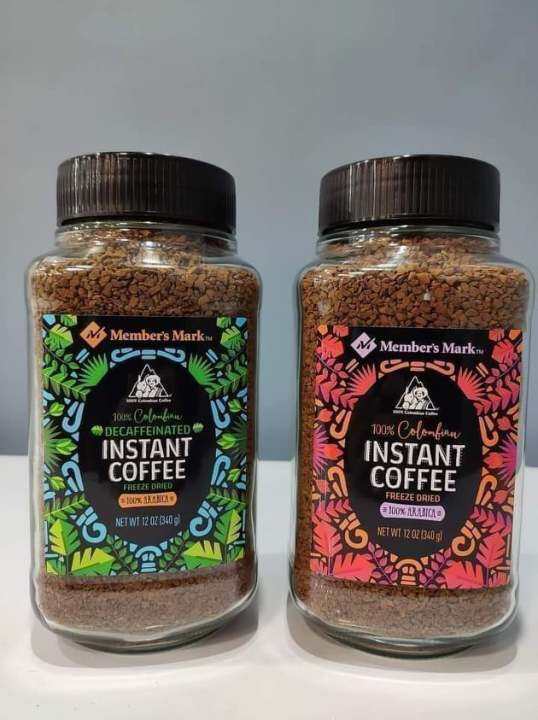 Member's Mark 100 Colombian, Decaffeinated Instant Coffee 340g Lazada PH