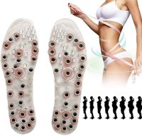 Magnetic Massage Insole Plantar Bleeding Datigue Relief Plantar Fasciitis Plantar Pain Health Therapy Acupuncture Insoles