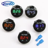 12V-24V Car Motorcycle Voltmeter Lights Digital Display Gauge Voltage Indicator Lamp Tester Dc 5v-48v