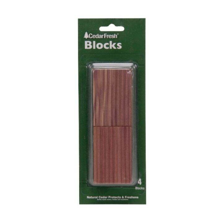Cedar Fresh Cedar Blocks Large 30208 4 count Lazada PH