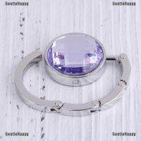 GHMY│Portable Foldable Folding Crystal Alloy Purse Handbag Hook Hanger Bag Hold