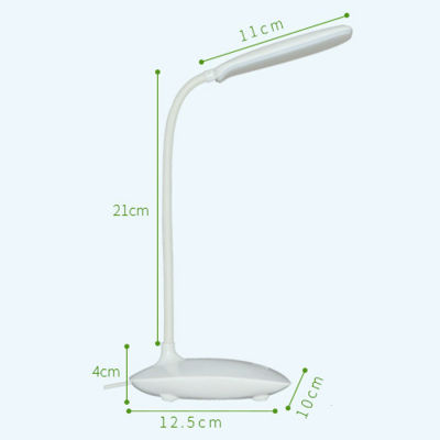 LED Desk Lamp Touch Control 3 Modes Brightness Eye-caring LED Table Lamp With USB Port For Student Reading Study Desk Light