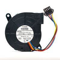 เครื่องฉายโปรเจคเตอร์ PWM 4สาย6020สำหรับ06023GA-24N-AU NMB 24V 0.17A 6ซม. พัดลมเทอร์โบ