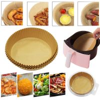 Air Fryer Paper Disposable Liner Set Non-Stick Disposable Air Fryer Parchment Paper Baking Paper for Roasting Microwave Baking