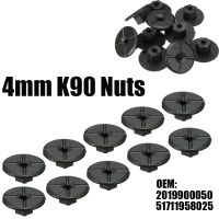 4mm Car Unthreaded K90 Plastic Nut Clips Car Fender Flares Snap Bumper Fender Nuts For Mercedes For BMW 2019900050 51711958025