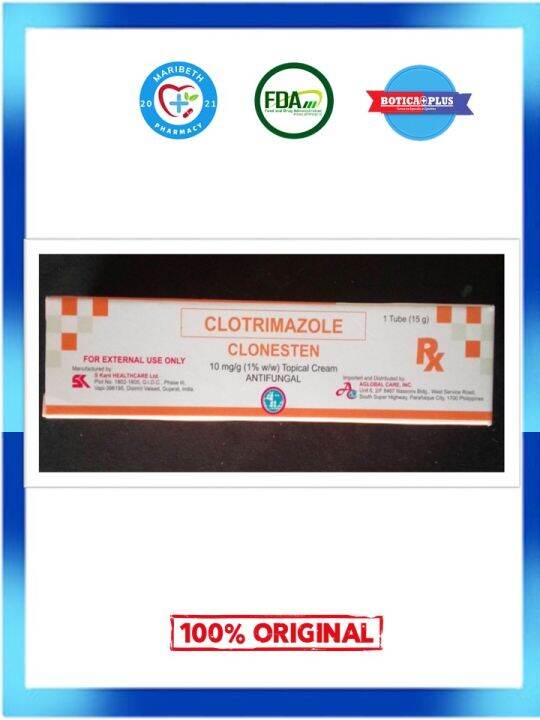 CLOTRIMAZOLE 10MG/G CREAM 15G (CLONESTEN) Lazada PH
