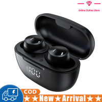 T58 Wireless Earbuds Stereo Sound In-Ear Earphones With Power Display Charging Case For Cell Phone Computer Laptop