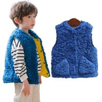 （Good baby store） Fleece Kids Vest for Girls Waistcoat Toddler Girl Vest Infant Warm Winter Waistcoat Autumn Children Outwear 2022 New Boys Jacket