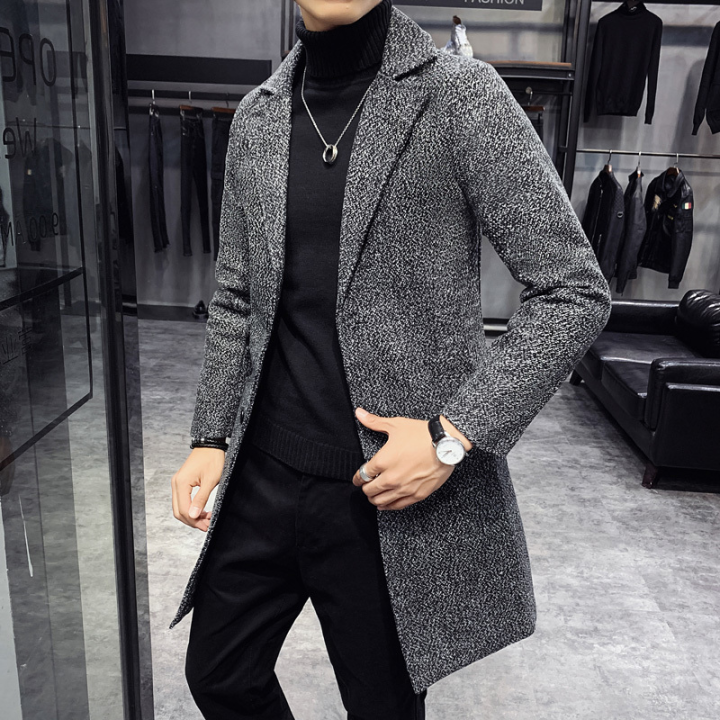 thick wool coat mens