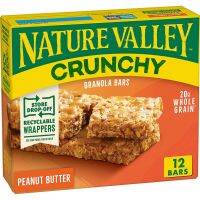 Around the world?( x 1 Packs)?เนเจอร์วัลเล เเท่งกราโนล่า เนยถั่ว 6 แพ็ค 12 แท่ง - Nature Valley Granola Bars with Peanut Butter 12 Bars?