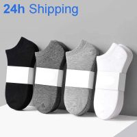 Wholesale 10 Pair Unisex Women and Men Socks Breathable Sports socks Solid Color Boat socks Comfortable Cotton Ankle Socks White Socks