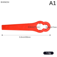 BIANZAI 10ชิ้นใบมีดพลาสติกสำหรับฟอร์ลดิโฮเฟอร์สำหรับเครื่องเล็มหญ้า18 Li ใบมีดตัด