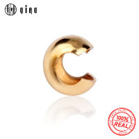 ใหม่ 14K Gold Filled CRIMP ครอบคลุม 14K Gold Filled Clasps ห่อสายไฟ BUCKLE Connectors Fit สร้อยข้อมือสร้อยคอสำหรับเครื่องประดับทำ-GEIWH MALL