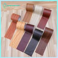 GONGRUOQIUSHAN 5M/Roll การตกแต่งบ้าน เทปพันท่อ เส้นรอบวง ซ่อมแซม ลายไม้ กาว เทป