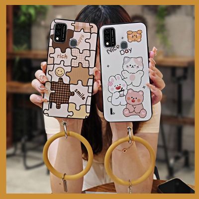 soft shell Back Cover Phone Case For Itel A48 creative funny The New protective dust-proof advanced trend texture cute