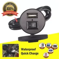 【Lowest Price】USB Motorcycle Mobile Phone Power Supply Charger Waterproof Port Socket 12V