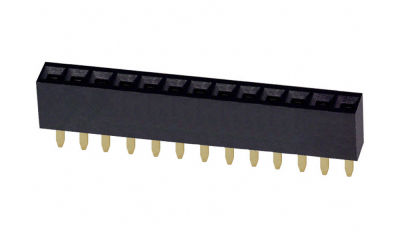 2.54mm (0.1") 13-pin female header - COCO-0276