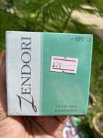 แป้งเซนโดริ ฟาวน์เตชั่น  แป้งผสมรองพื้นผสมสารกันแดด เนื้อแป้งเนียนเรียบ ช่วบำรุงผิวหน้าให้สว่างยาวนาน SPF12