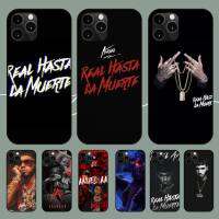 Rapper Anuel AA Phone Case For iPhone 11 12 Mini 13 14 PRO XS MAX X XR 6 7 8  Plus Shell  Screen Protectors