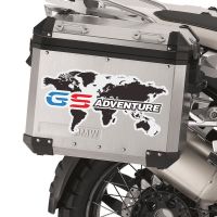 TOPnewFor BMW F850gs R1200gs F800gs R1250gs F750gs R1150gs G310gs R 1200 F800 GS ผจญภัย Panniers กระเป๋าเดินทางรูปลอกสติ๊กเกอร์อลูมิเนียม