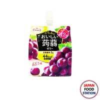 TARAMI OISHIKONNYAKU JELLY GRAPE 150G (17291) เจลลี่รสองุ่นม่วง