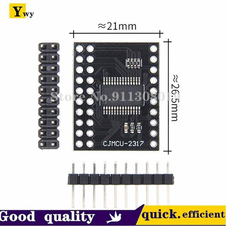 MCU2317 MCP23017 I2C Serial interface 16 bit I/O extender Serial