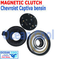 คลัชคอมแอร์ เชฟโรเลต แคปติว่า ปี 2012 ยื้นน้อย เบนซิน MGC0039 Magnatic Clutch Assembly Set for Chevrolet Captiva 2012 ชุดหน้าคลัชคอมแอร์ อะไหล่ แอร์ รถยนต์