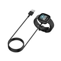 แท่นชาร์จสำหรับ Fitbit Versa 3 Sense Smart Watch สายชาร์จ USB แท่นชาร์จข้อมูลสำหรับ Fitbit Sense แท่นชาร์จ