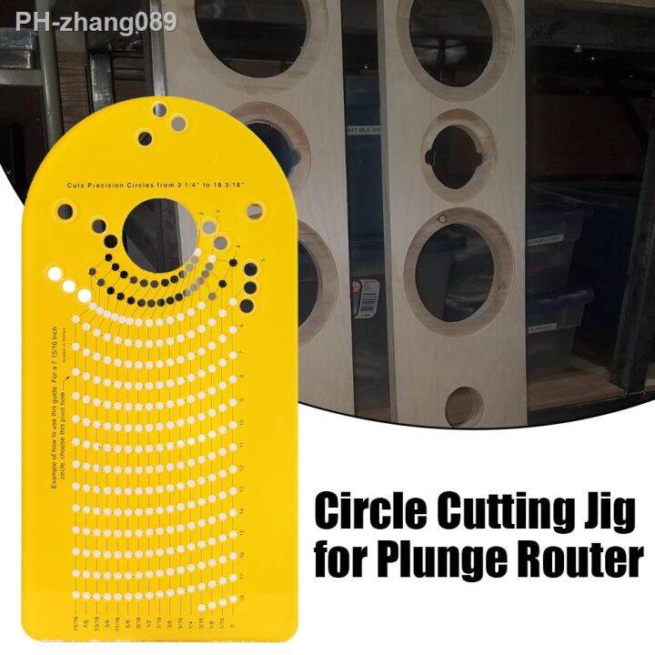 Trimmer Jig For Plunge Router Woodworking Milling Groove Wood Router