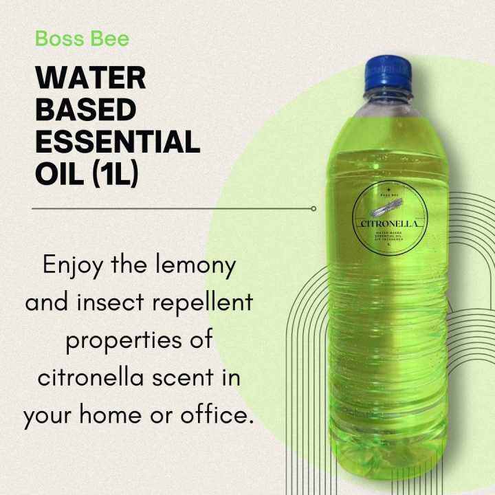 1L CITRONELLA SCENT WATER BASED ESSENTIAL OIL Lazada PH