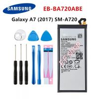 แบตเตอรี่ แท้ Samsung Galaxy A7 2017 A720 SM-A720 EB-BA720ABE 3600mAh พร้อมชุดถอด+แผ่นกาว แท้