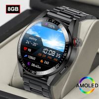 ☂❉﹊ 454x454 AMOLED 1.39 inch Screen Smart Watch Men Bluetooth Call Always Display 8G ROM Recording Local Music Smartwatch For Xiaomi