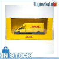 [ของแท้] โชคลาภมอเตอร์ตาย1:43รถตู้ Ford Transit-DHL รถรถตู้จำลอง