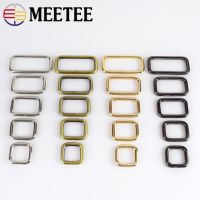 【cw】 5pcs 13-50mm Meetee Rectangle Metal O D Ring Buckles for Bags Webbing Belt Strap Shoes Adjuste DIY Hardware Accessories F4-5 ！