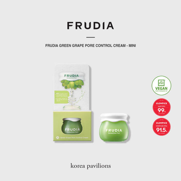 [FRUDIA] Green Grape Pore Control Cream Mini, 10g | Lazada PH