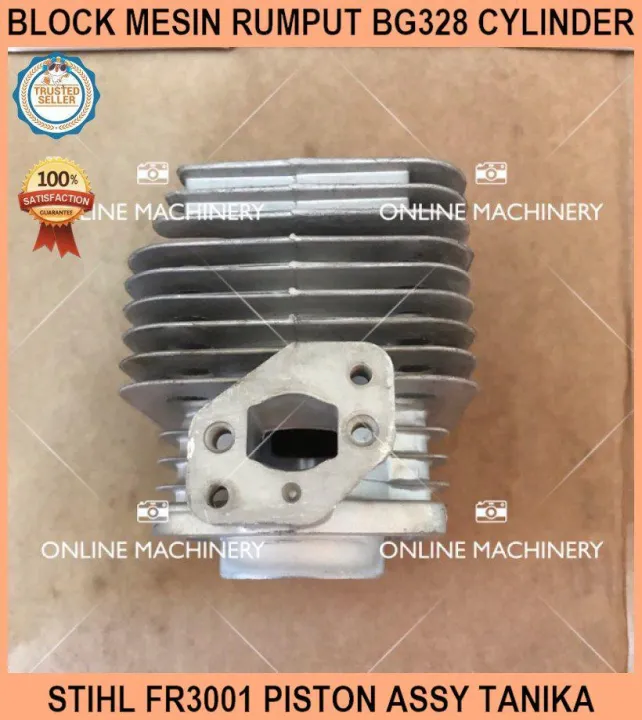 Block Mesin Rumput Bg328 Cylinder Stihl Fr3001 Piston Assy Tanika