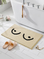 ปุย Bathmat ห้องน้ำพรมปูพื้นอ่างอาบน้ำด้านพรมฟังก์ชั่นทางเข้าเสื่อแผ่นพื้นพรมกันลื่นตกแต่งบ้านพรมสำหรับห้องนอน