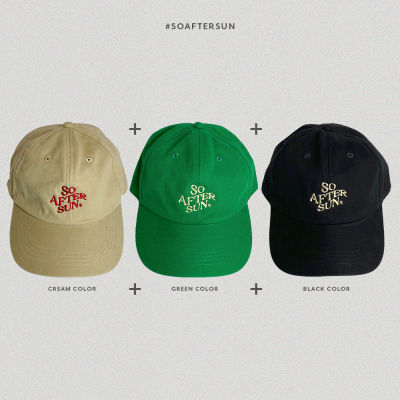 หมวก So After Sun 3 ใบ สี Creamy Green Milo และ Black ราคาพิเศษ !!