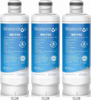 Waterdrop DA97-17376B Replacement for Samsung HAF-QIN/EXP, DA97-08006C, RF28R7201SR, RF28R7351SG, WD-F45, Refrigerator Water Filter, 3 Filters